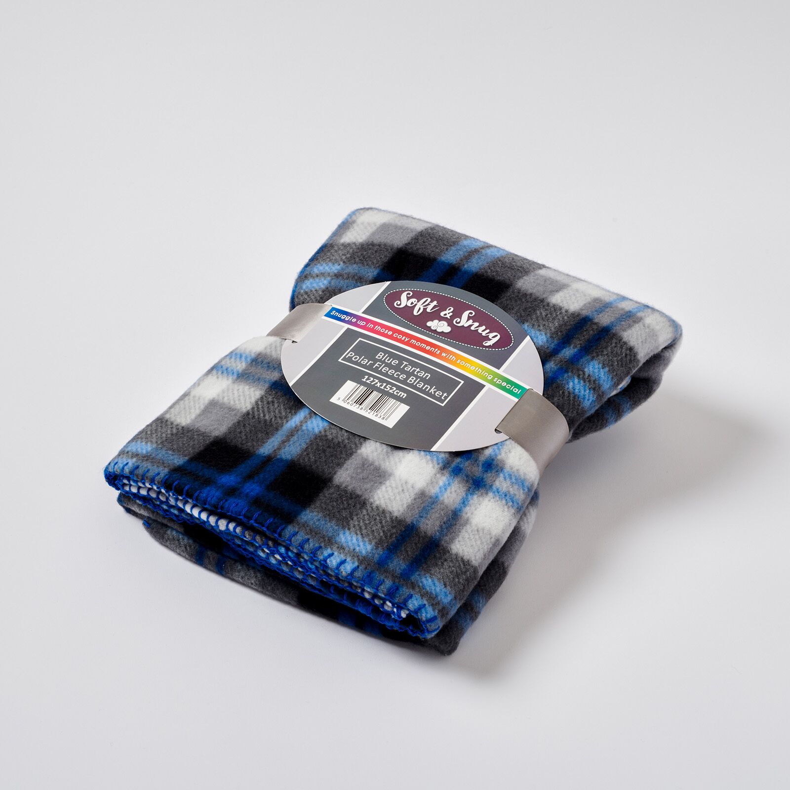 Blue Tartan Polar Fleece